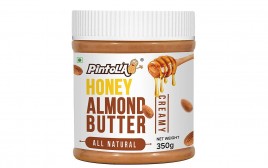 Pintola Honey Almond Butter Creamy All Natural  Jar  350 grams